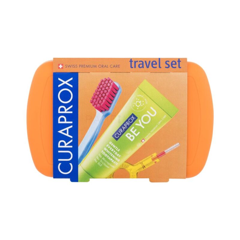 curaprox travel set orange