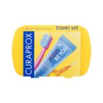 curaprox travel set yellow